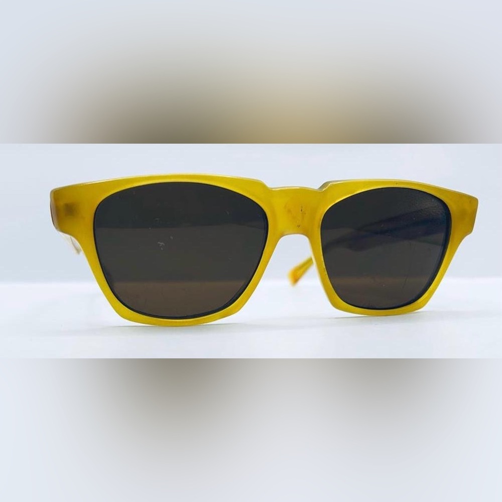 Vintage MS 14 Yellow Oval Sunglasses Frames Only